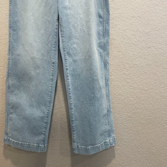 Old Navy Extra High Waisted Mariner Wide Leg Jeans - Picture 6 of 11